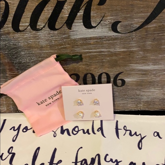 kate spade Jewelry - Kate Spade Rise & Shine 2-Stud Set NWT